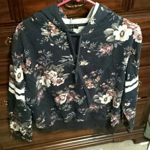 Varsity Floral Hoodie